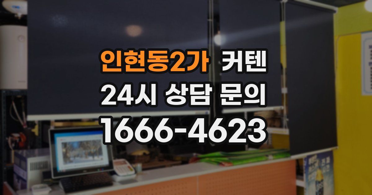 인현동2가 커텐