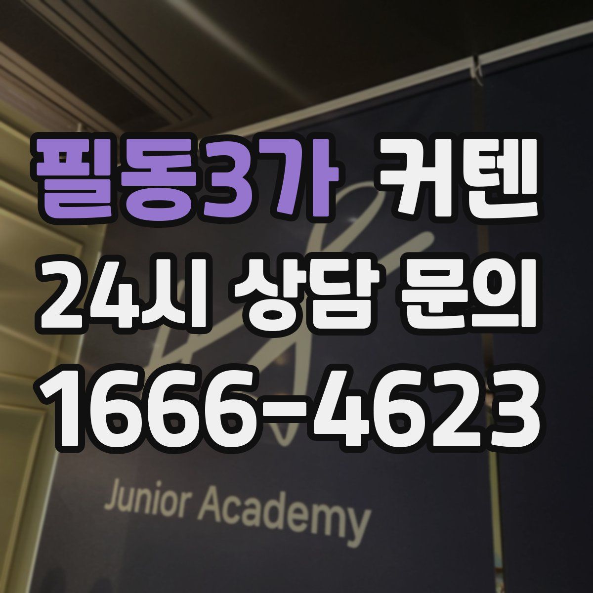 필동3가 커텐