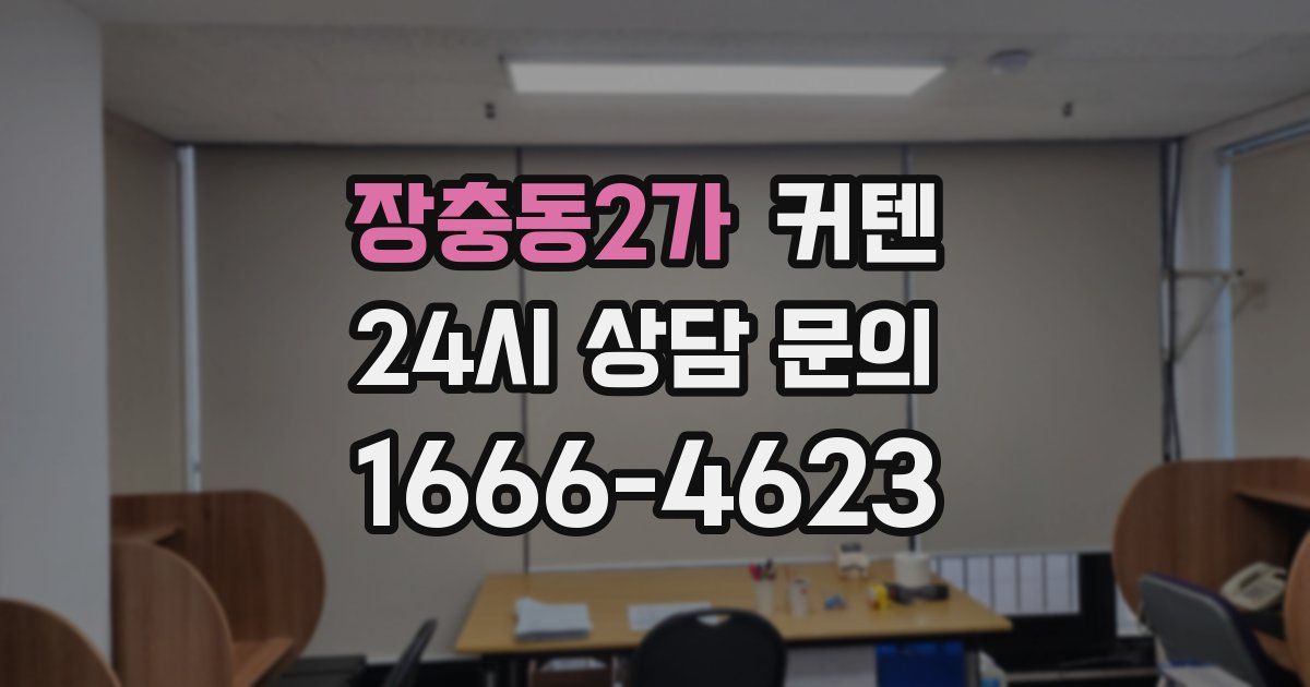 장충동2가 커텐