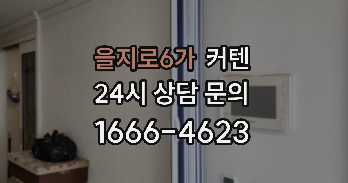 을지로6가 커텐