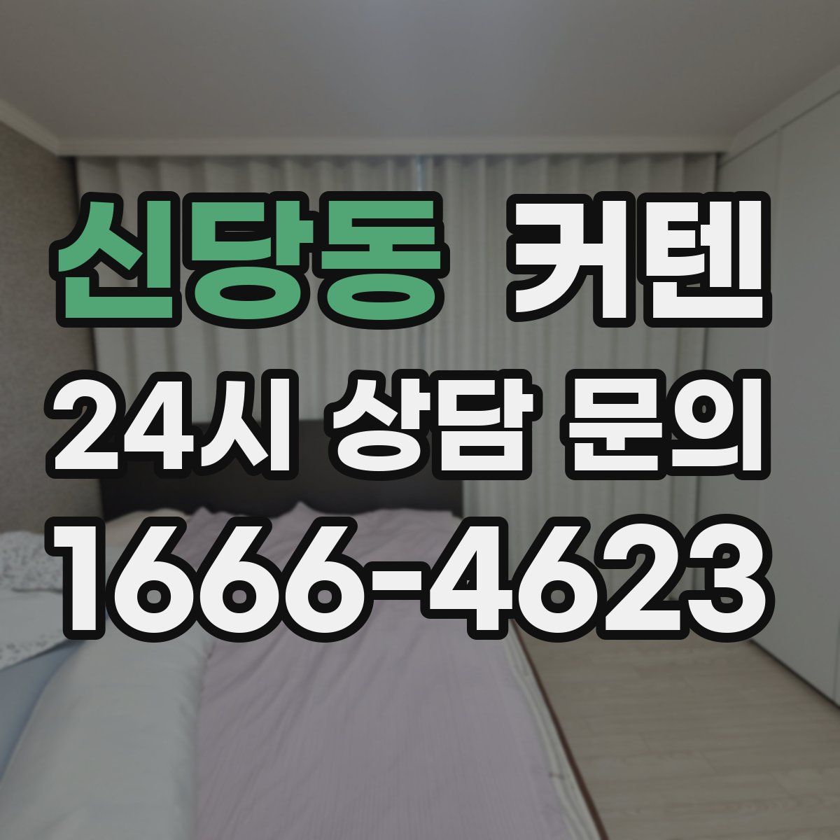 신당동 커텐