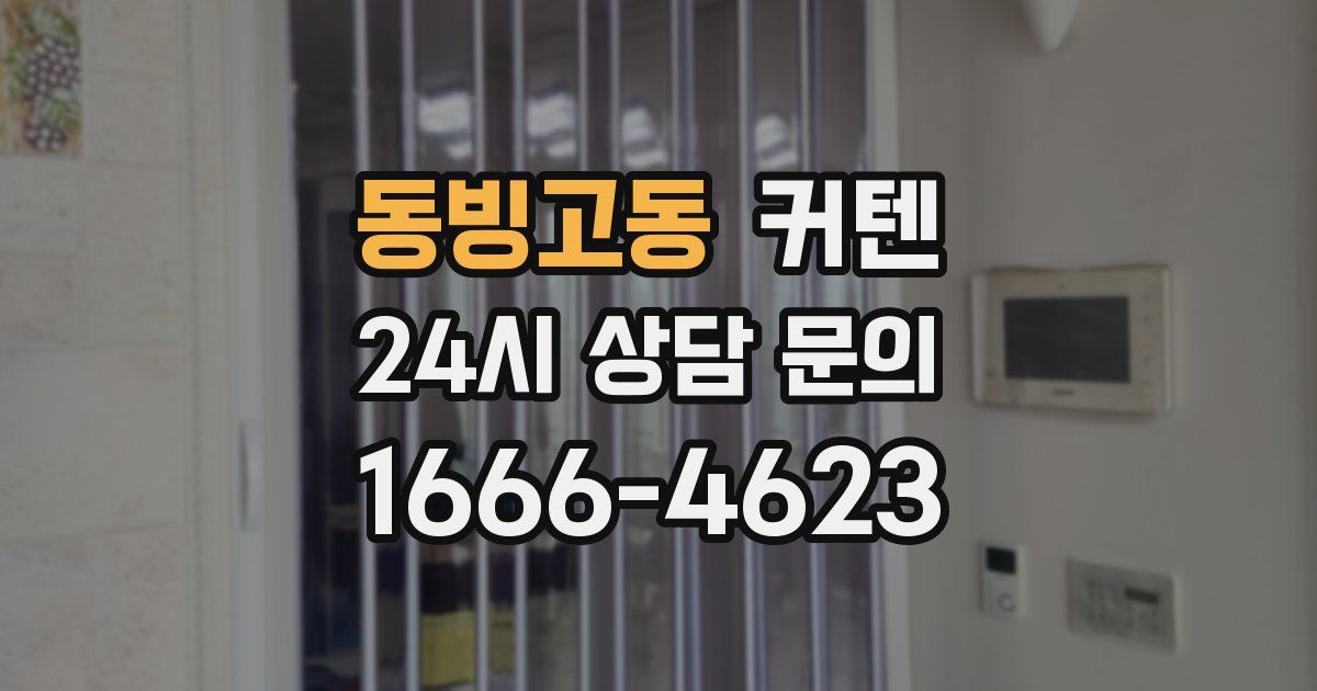 동빙고동 커텐