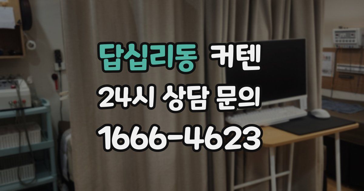 답십리동 커텐