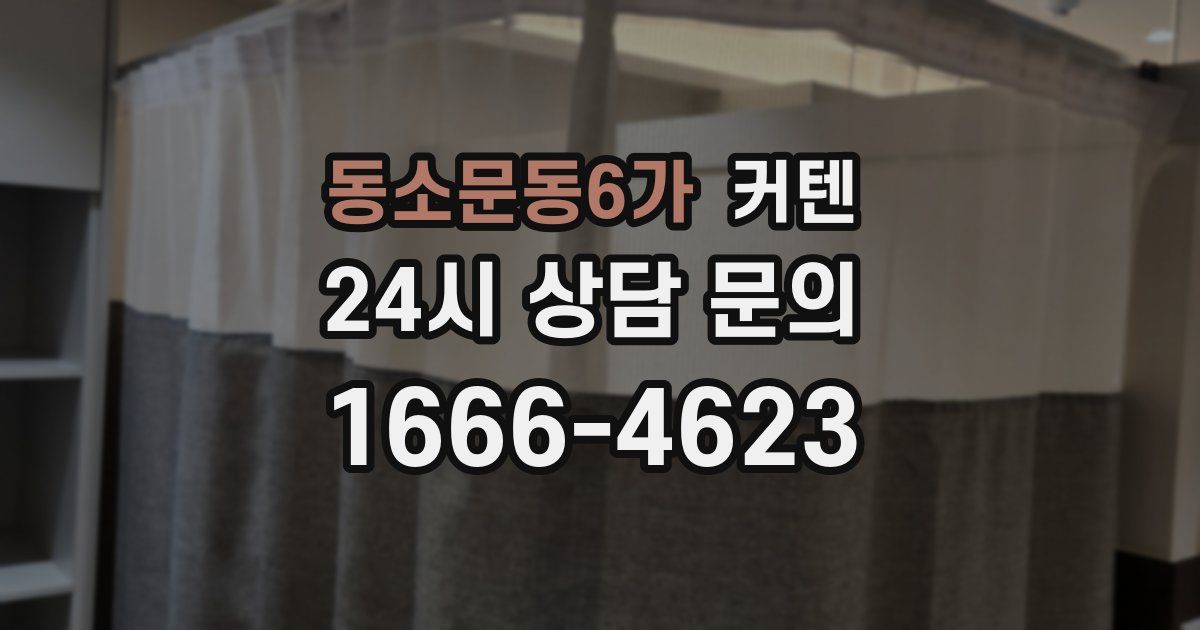 동소문동6가 커텐