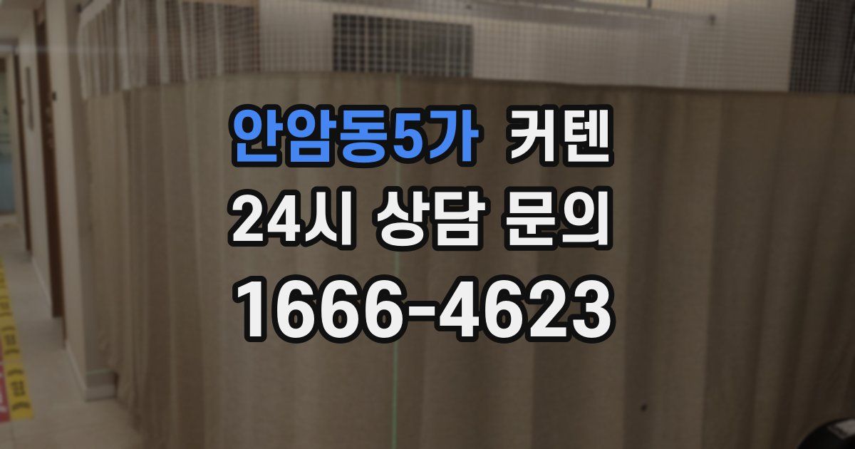 안암동5가 커텐