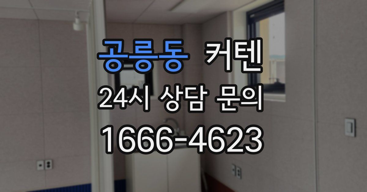 공릉동 커텐