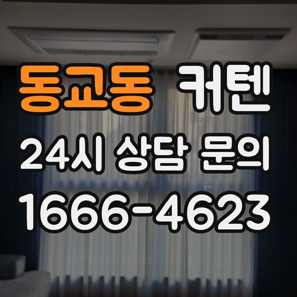 동교동 커텐