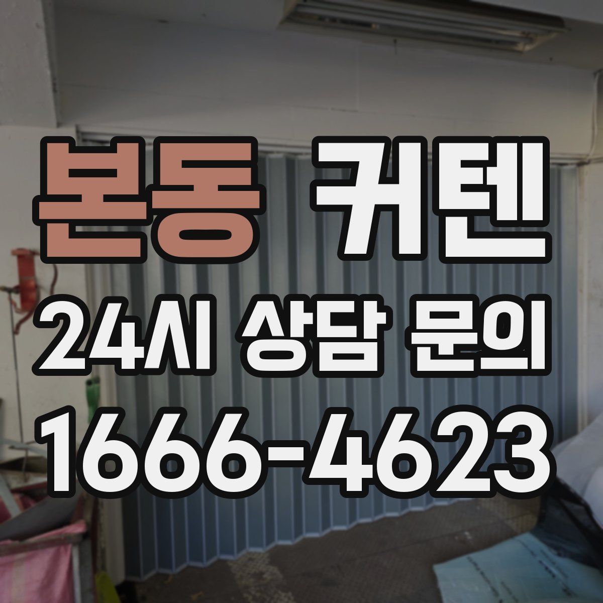 본동 커텐