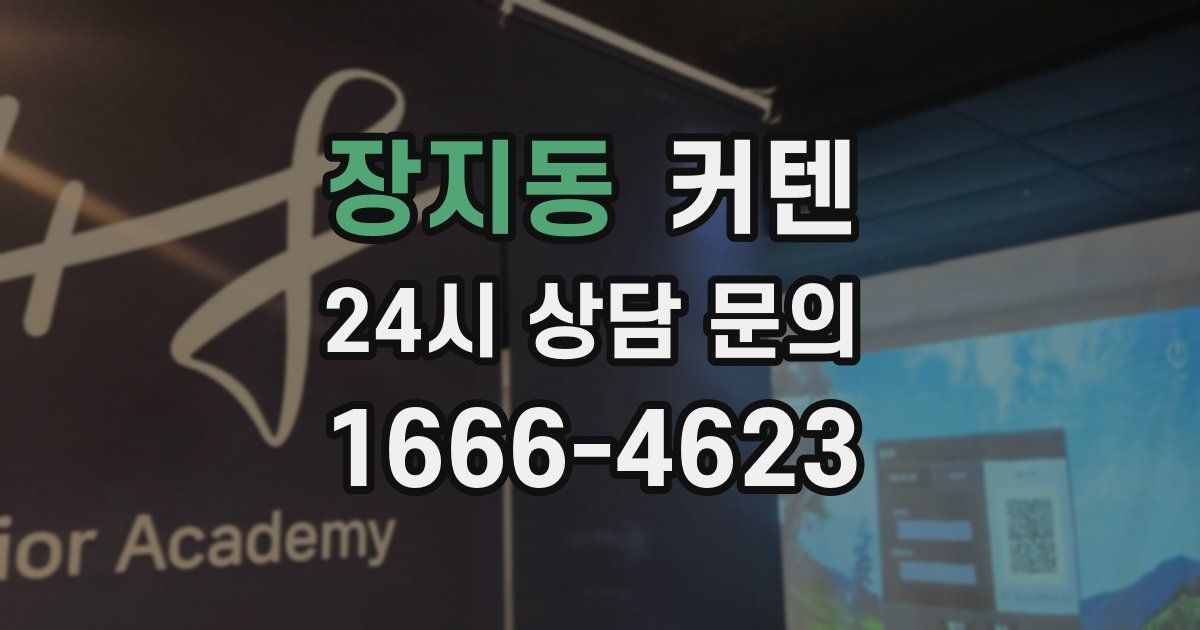 장지동 커텐