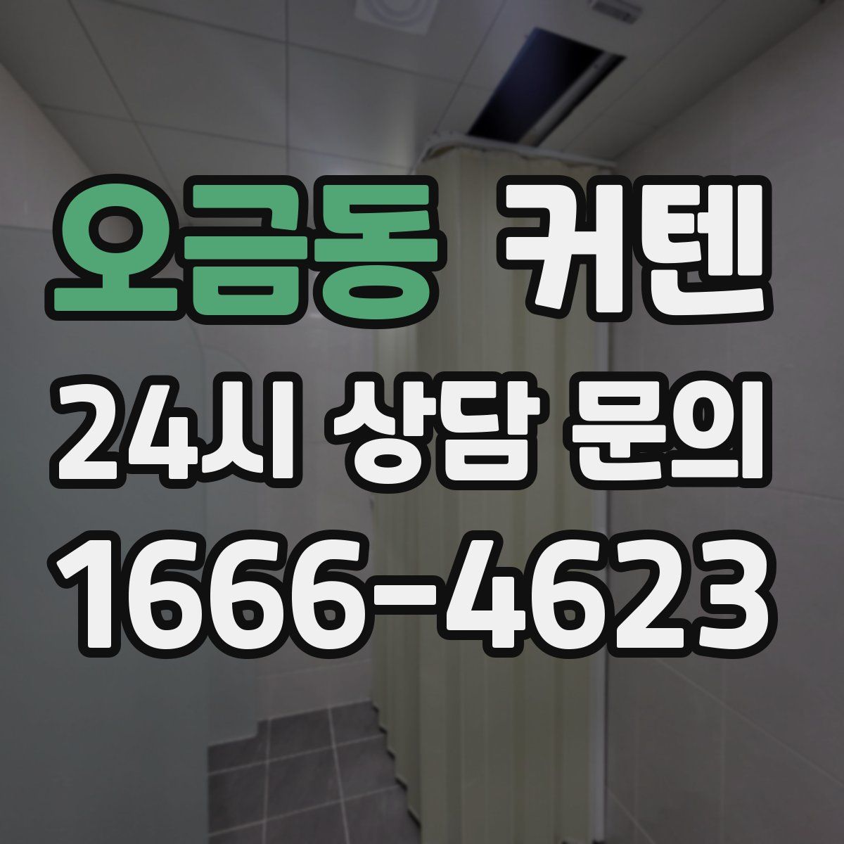 오금동 커텐