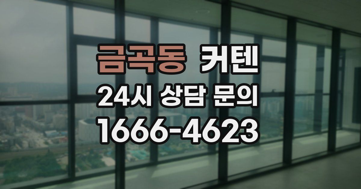 금곡동 커텐