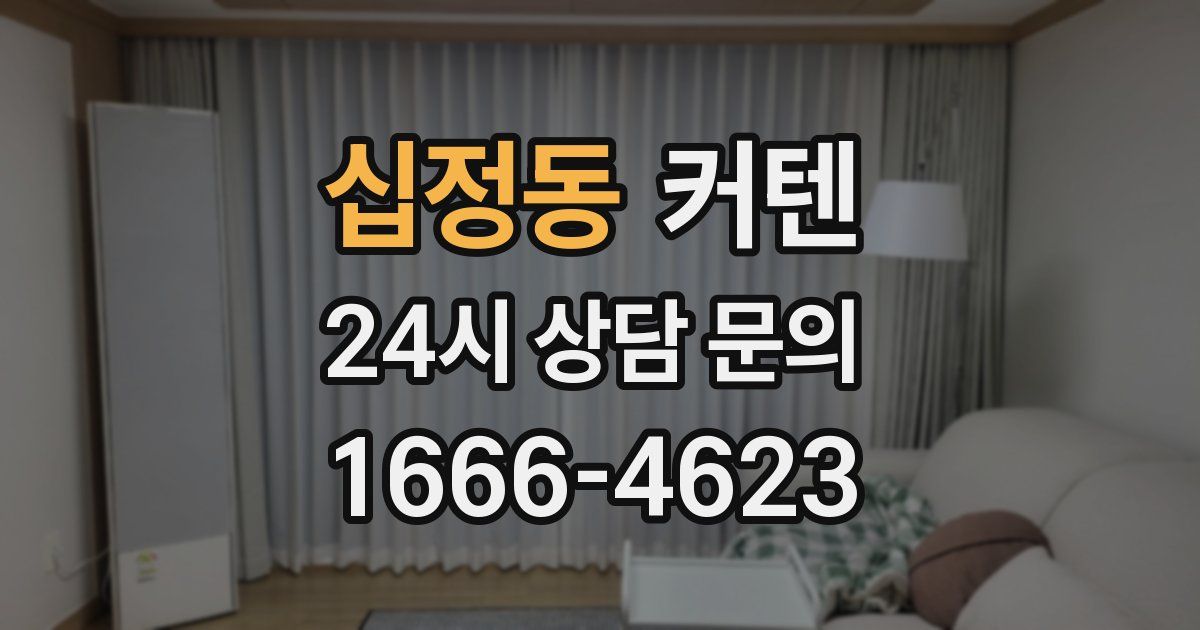 십정동 커텐