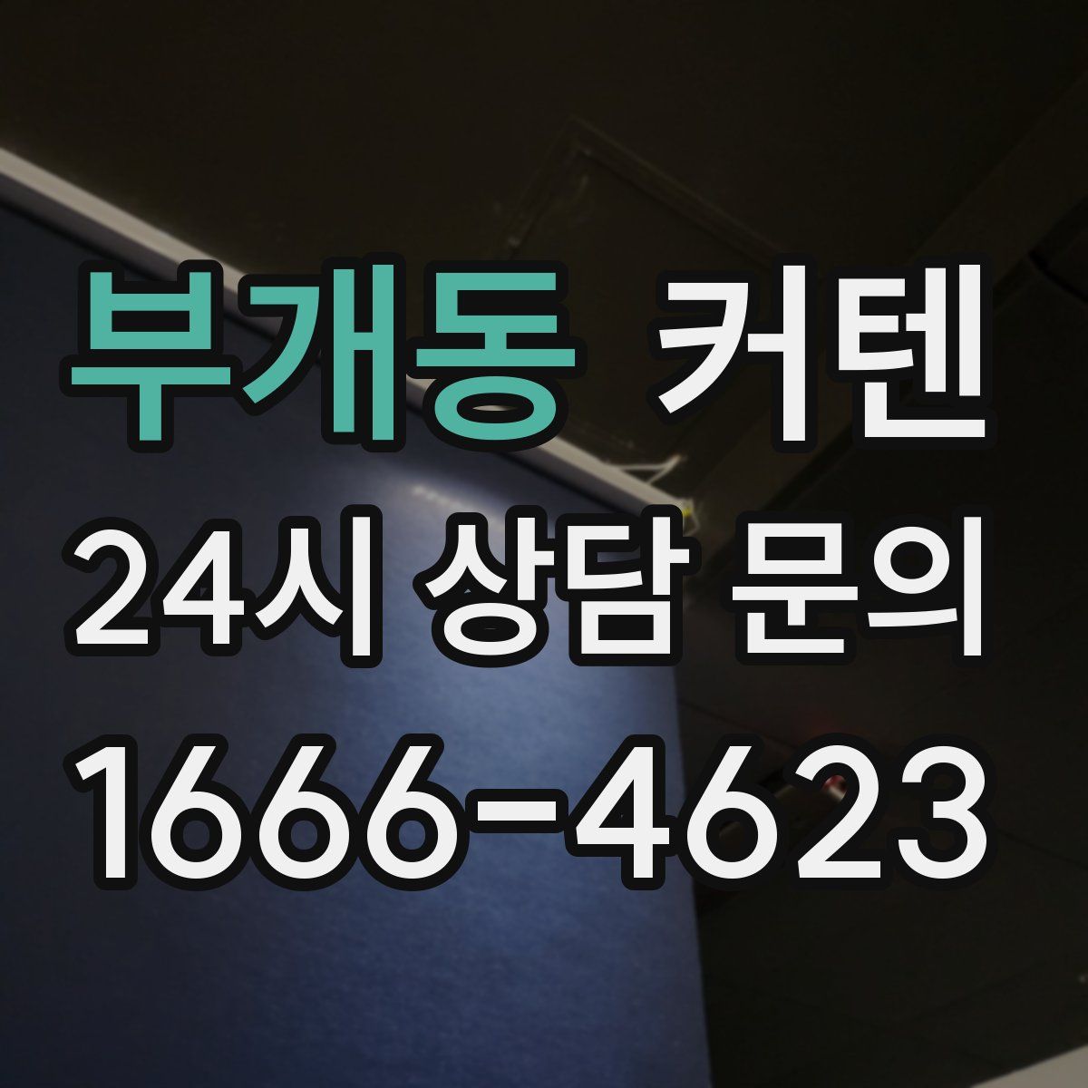 부개동 커텐