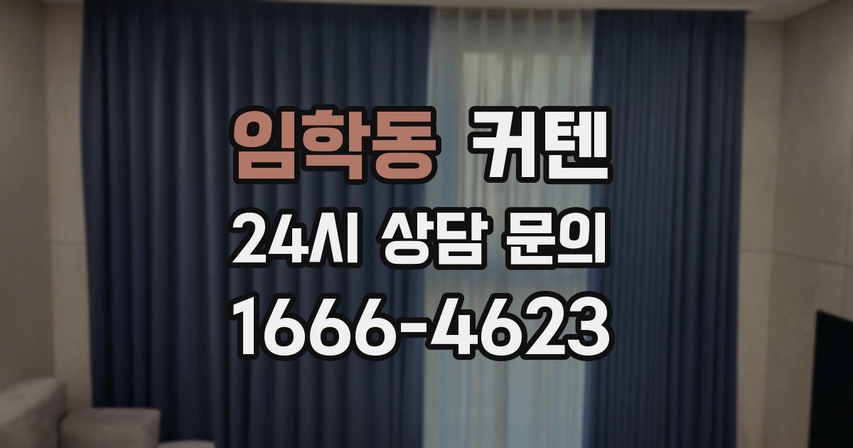 임학동 커텐