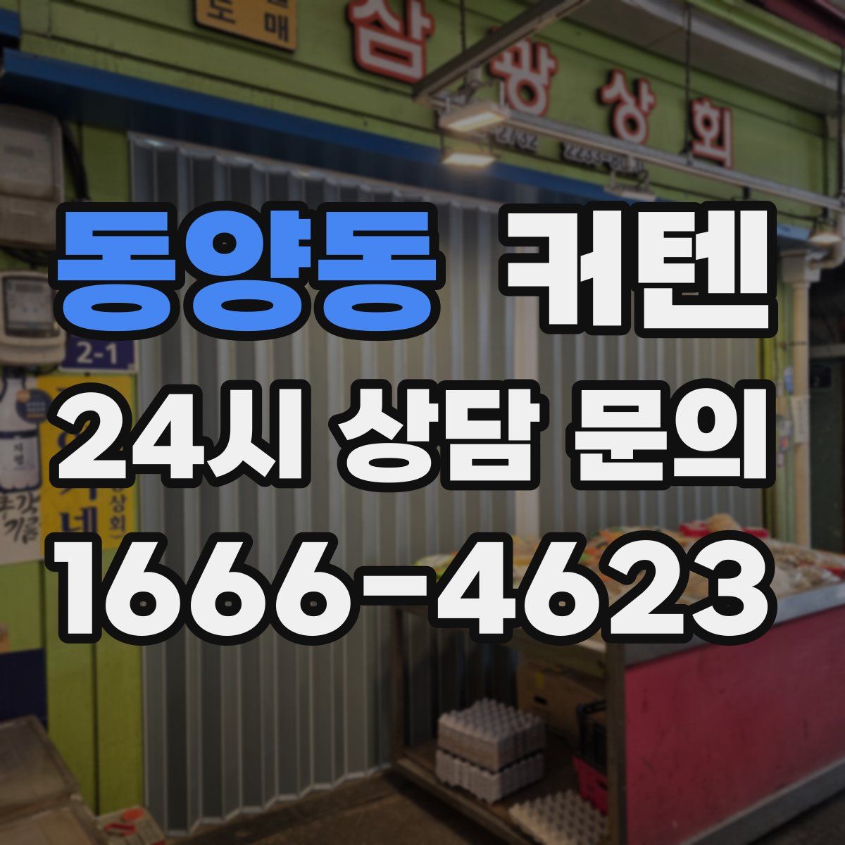 동양동 커텐