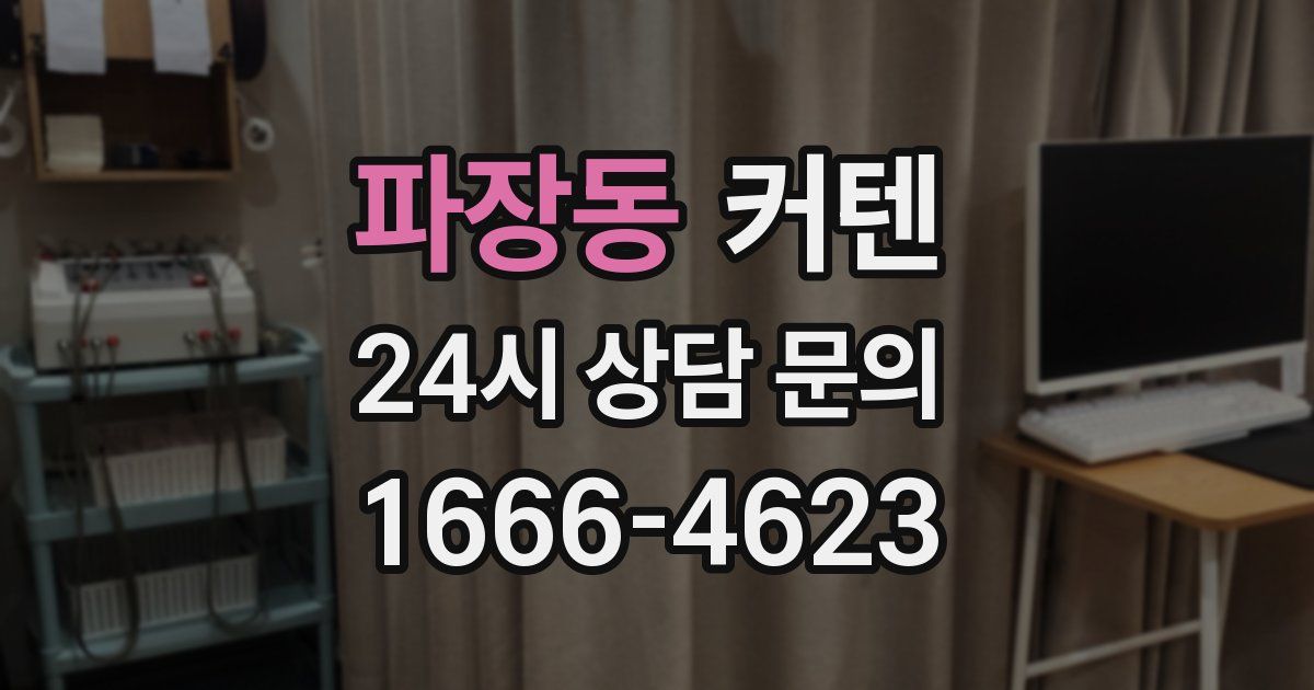 파장동 커텐