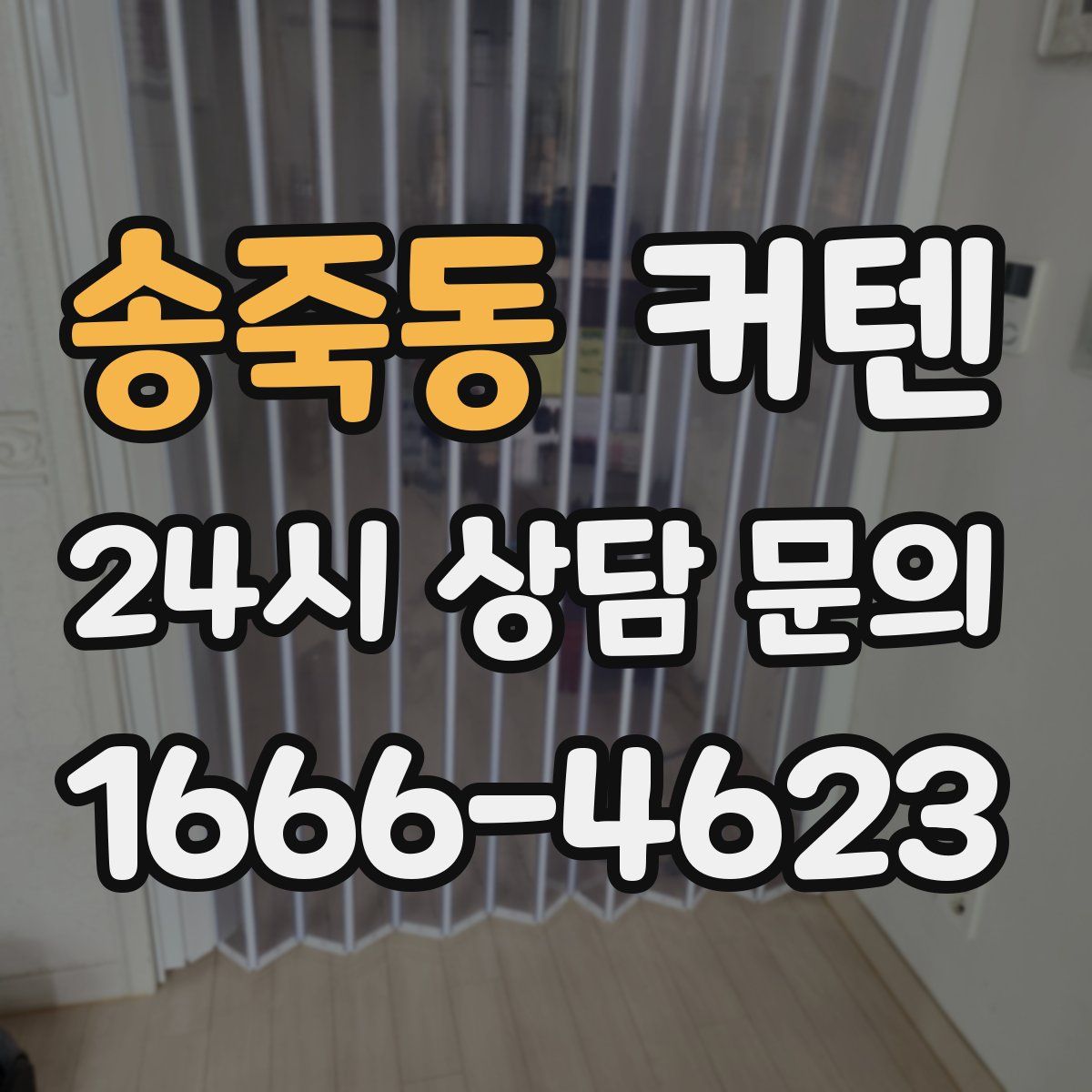 송죽동 커텐