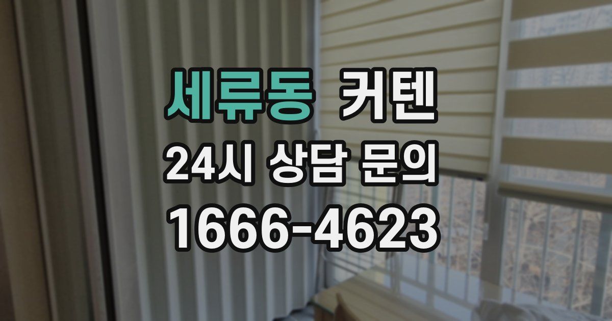 세류동 커텐