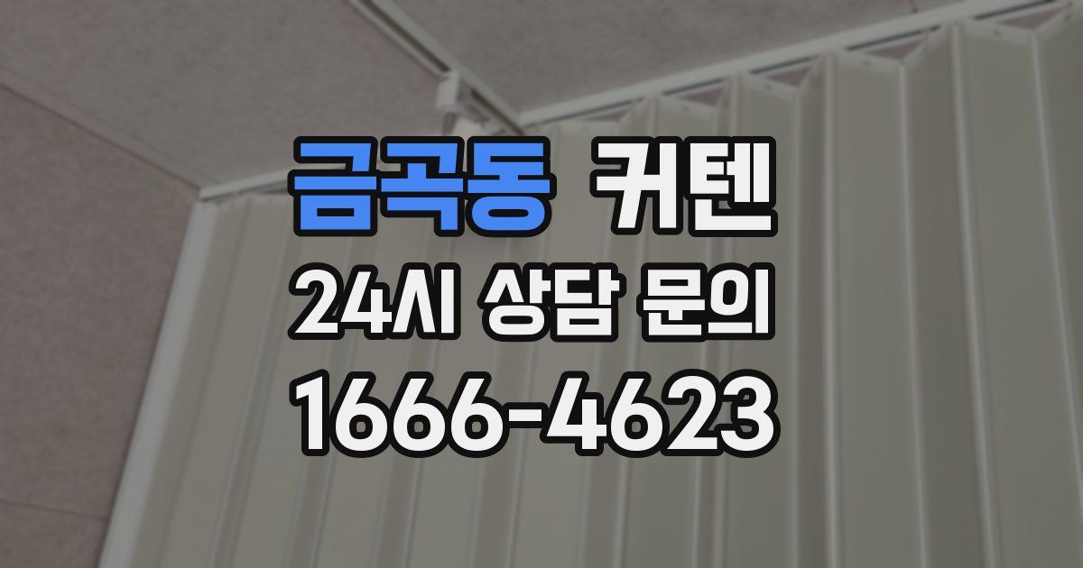 금곡동 커텐