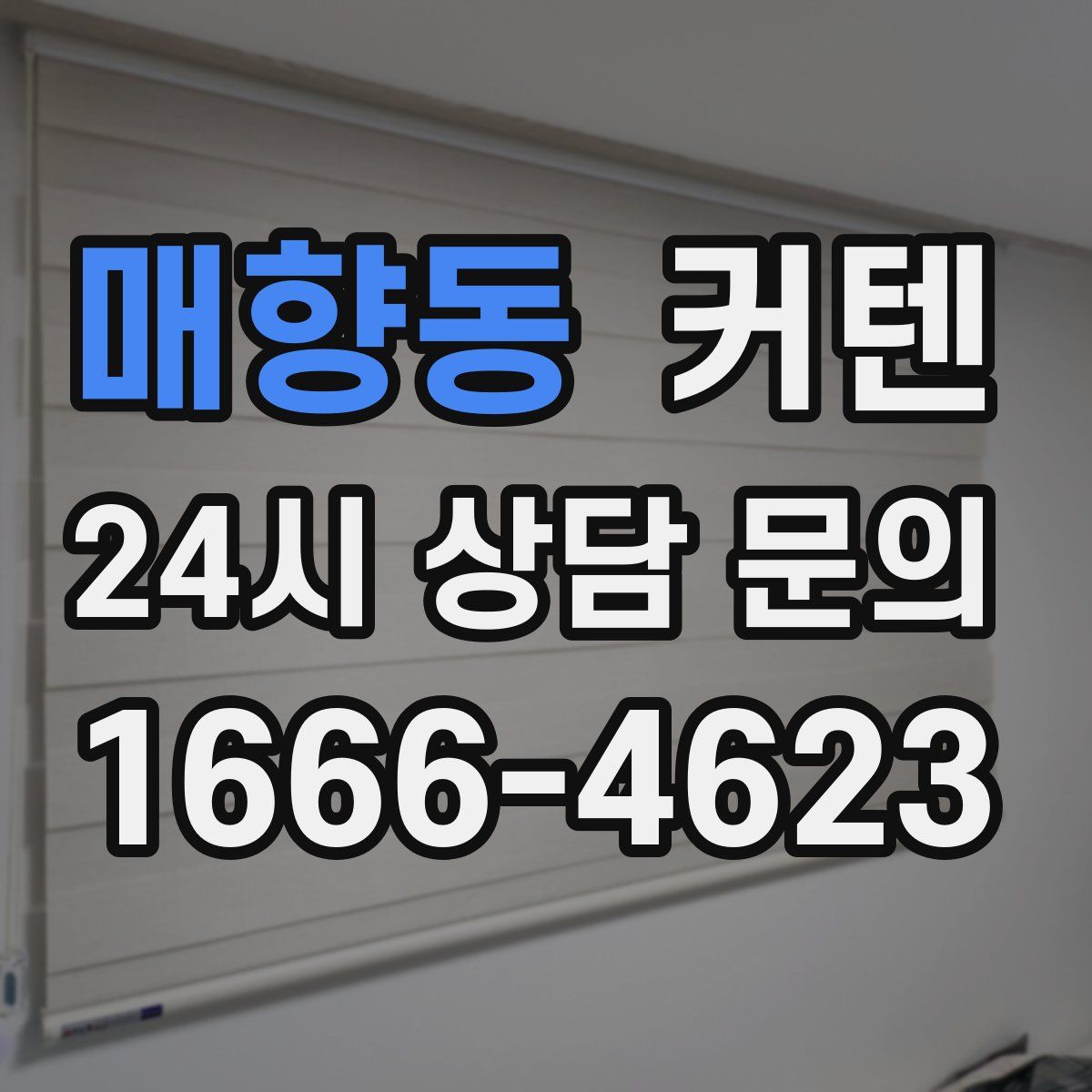 매향동 커텐