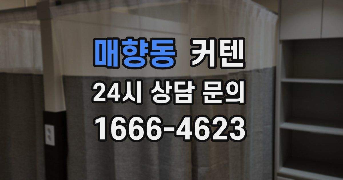 매향동 커텐