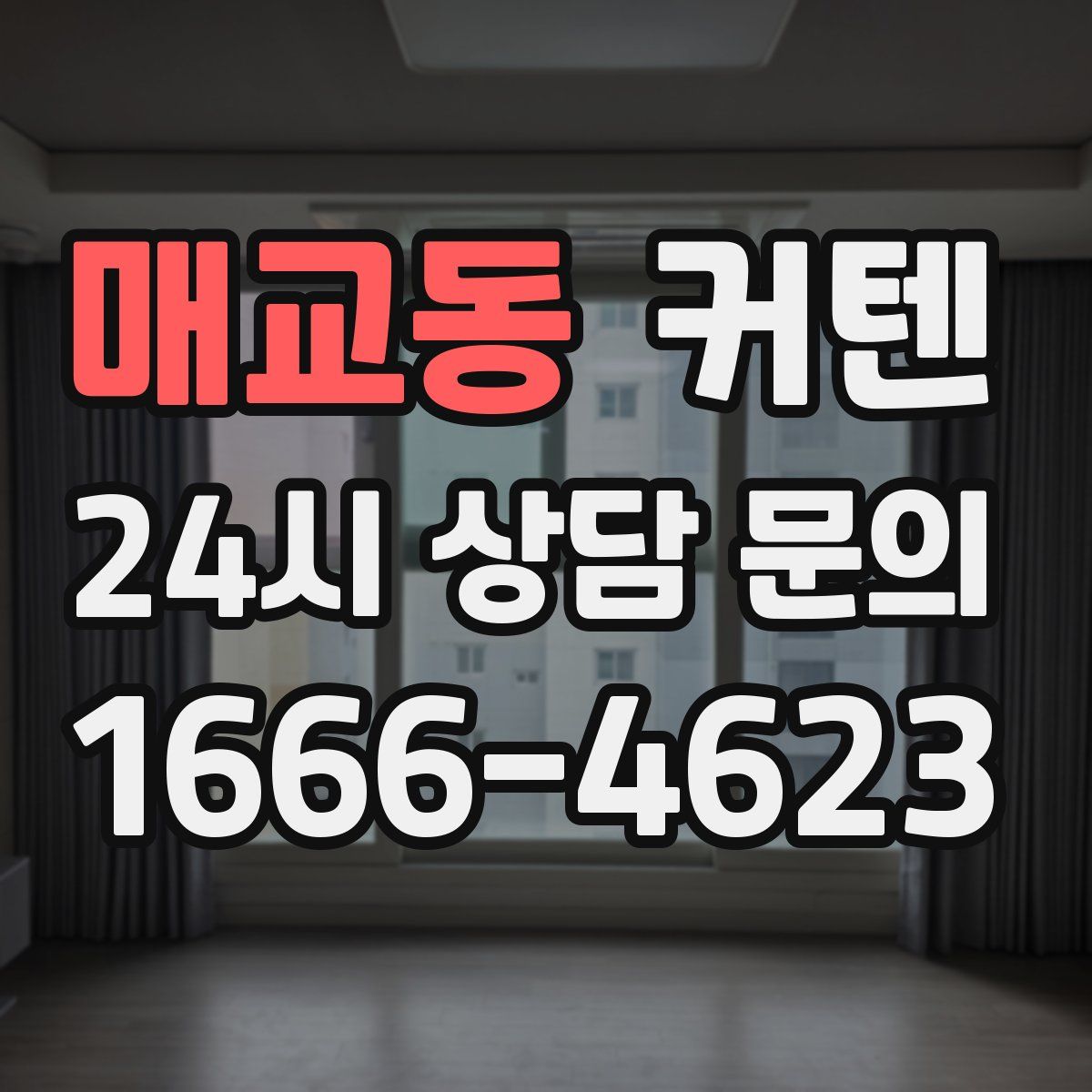 매교동 커텐