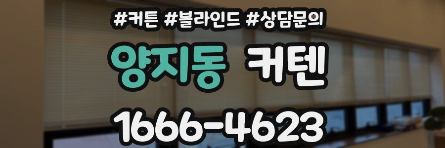 양지동 커텐