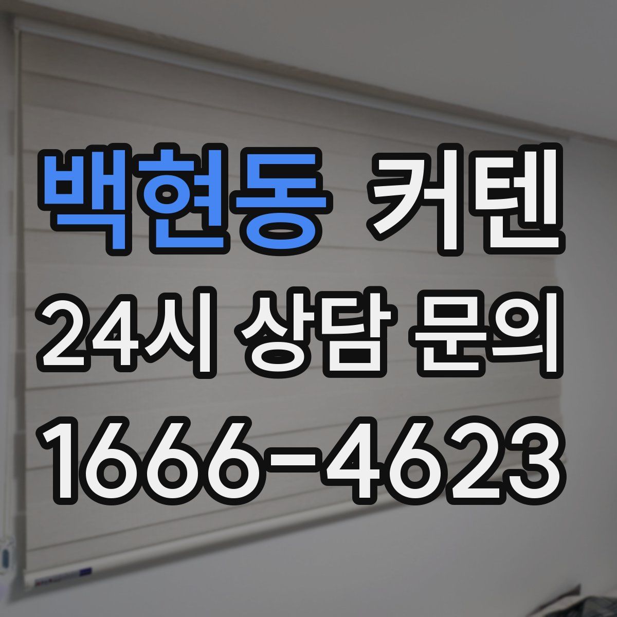 백현동 커텐