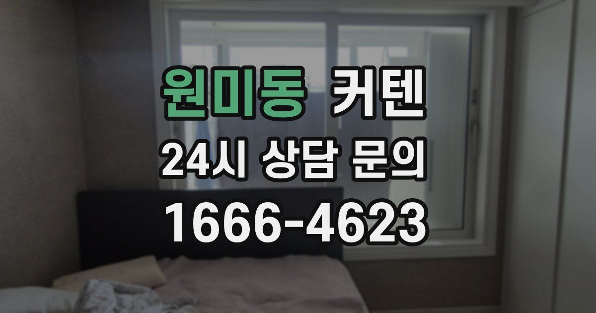 원미동 커텐