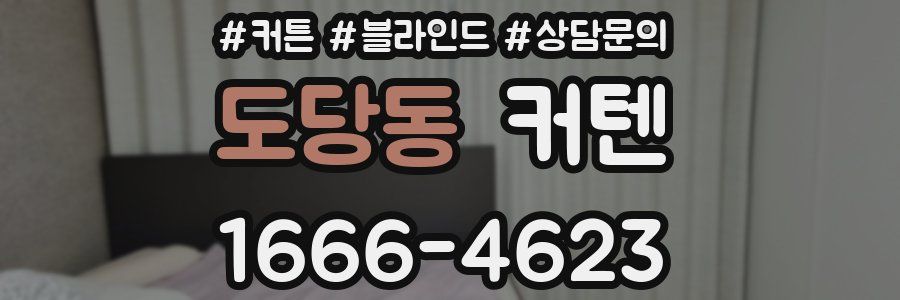 도당동 커텐