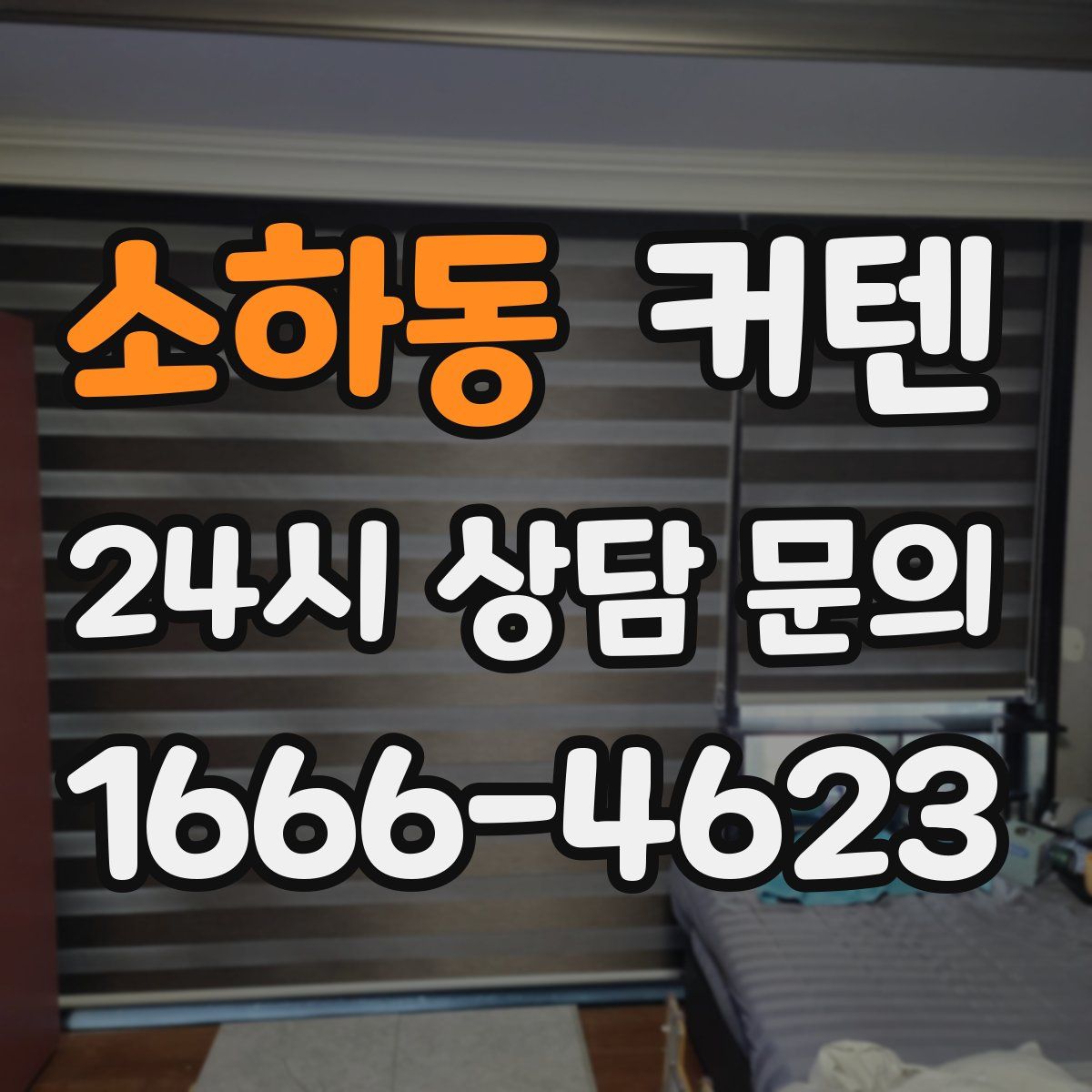 소하동 커텐