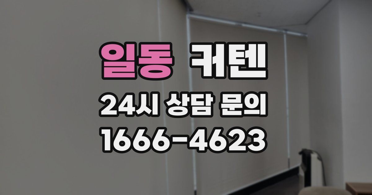 일동 커텐