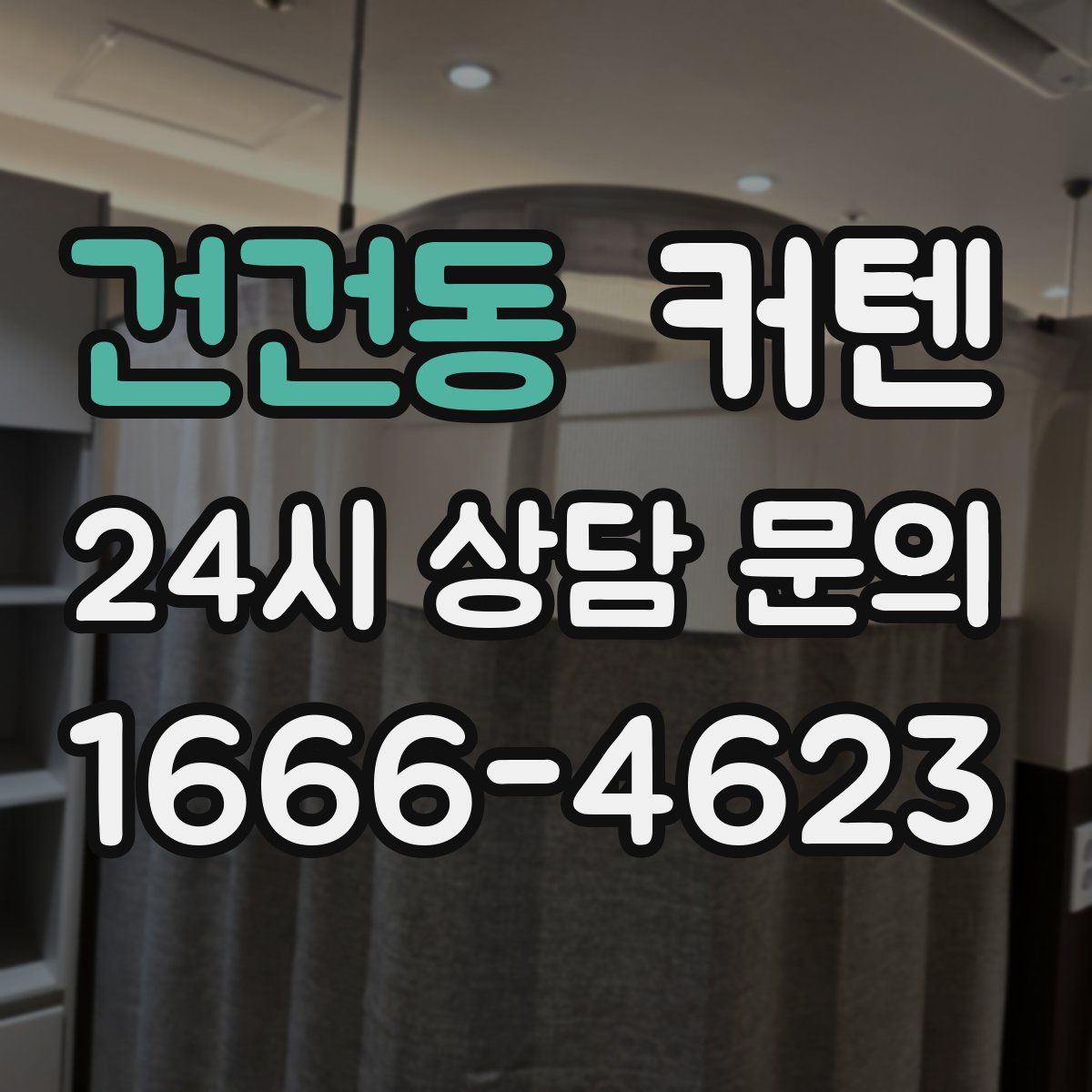 건건동 커텐