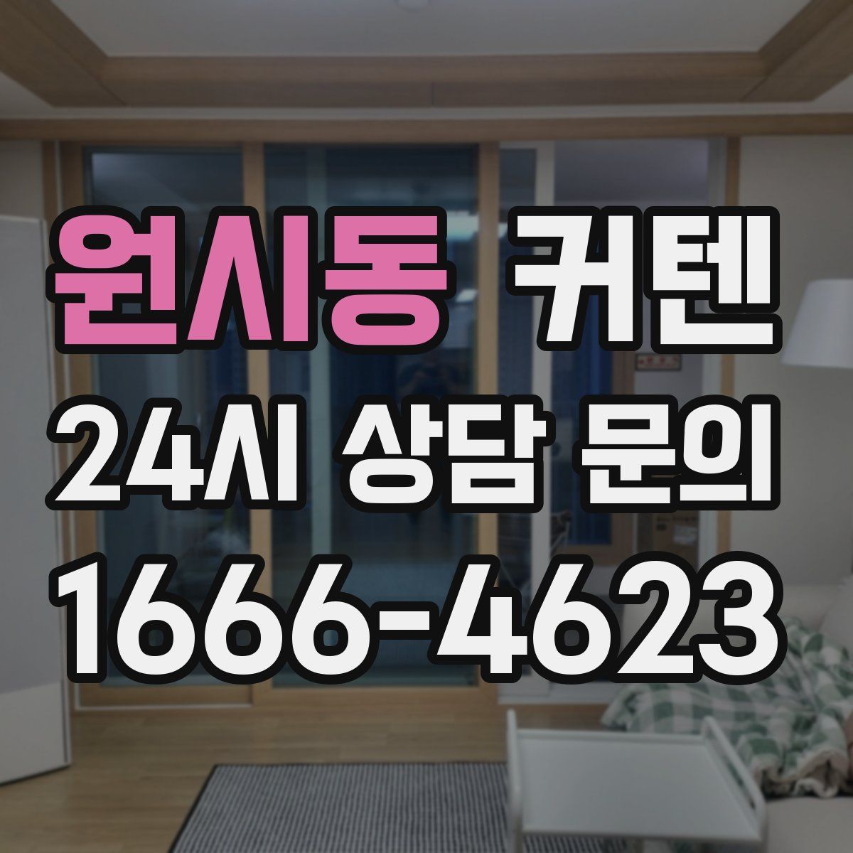 원시동 커텐
