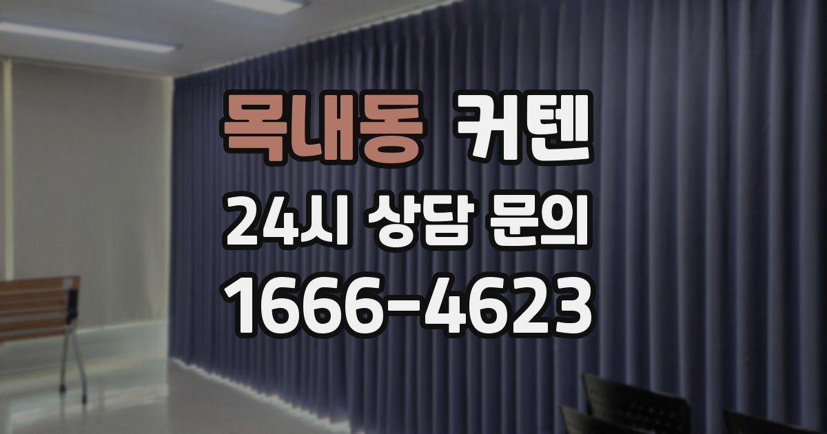 목내동 커텐