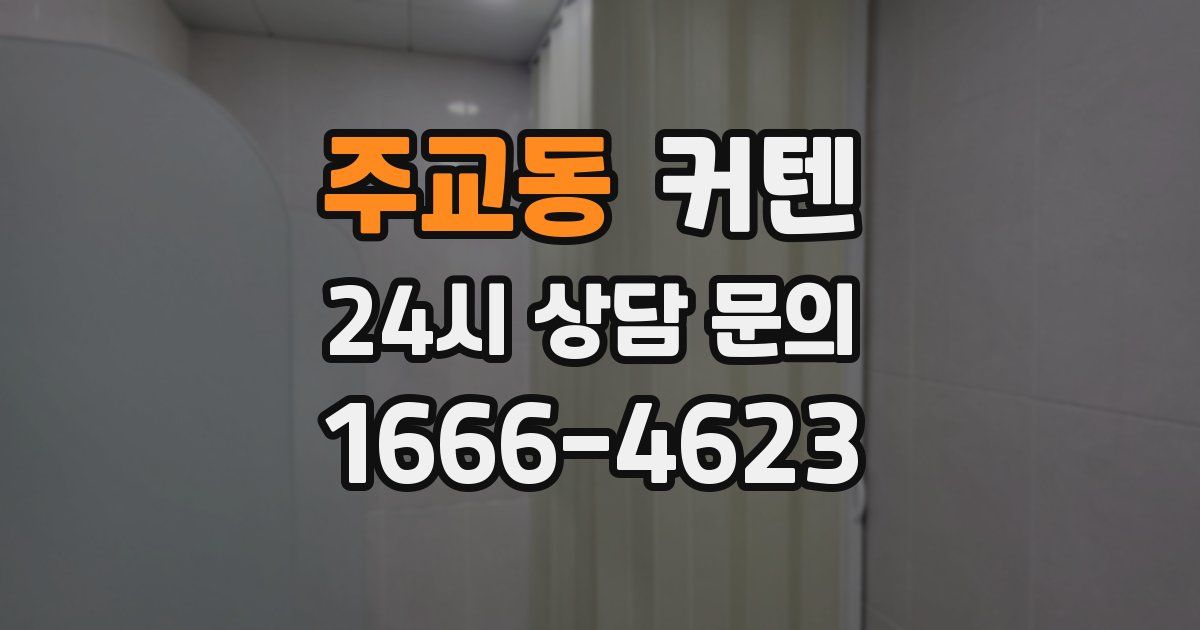 주교동 커텐