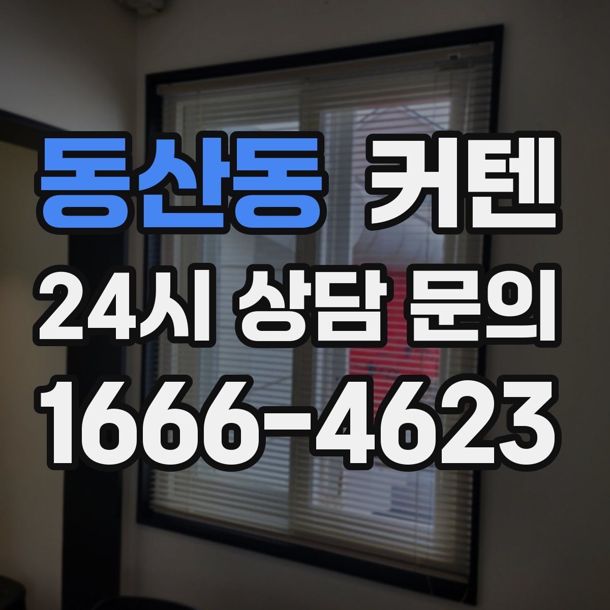 동산동 커텐