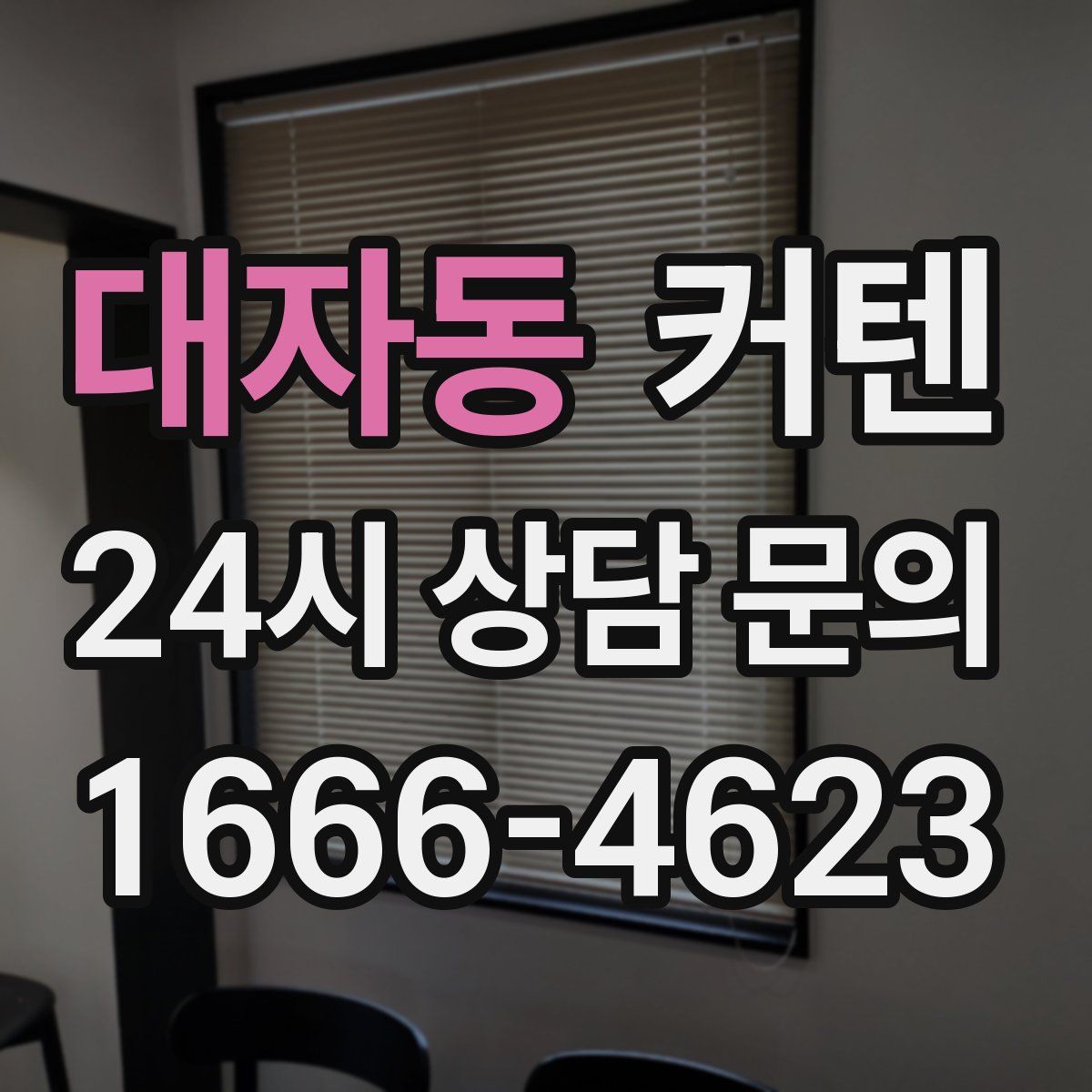 대자동 커텐