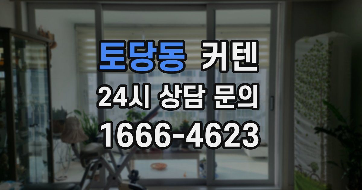 토당동 커텐