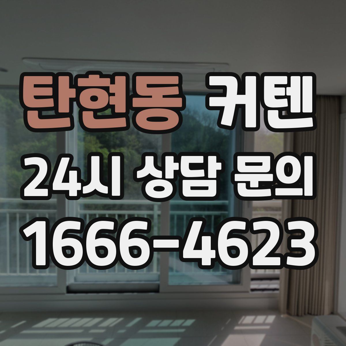 탄현동 커텐