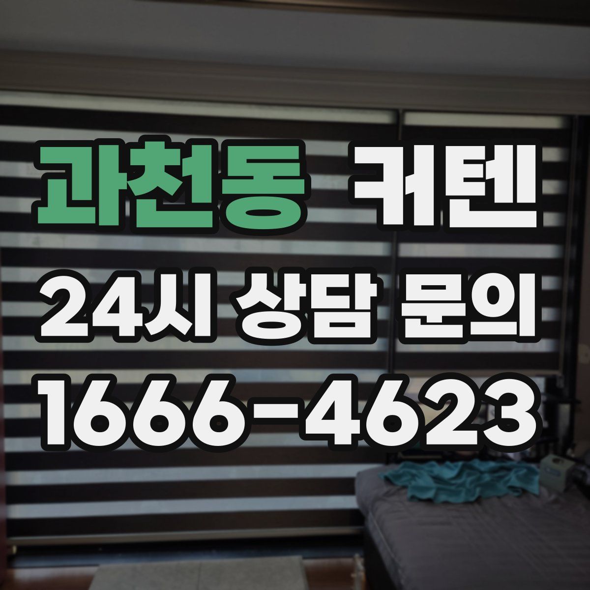 과천동 커텐