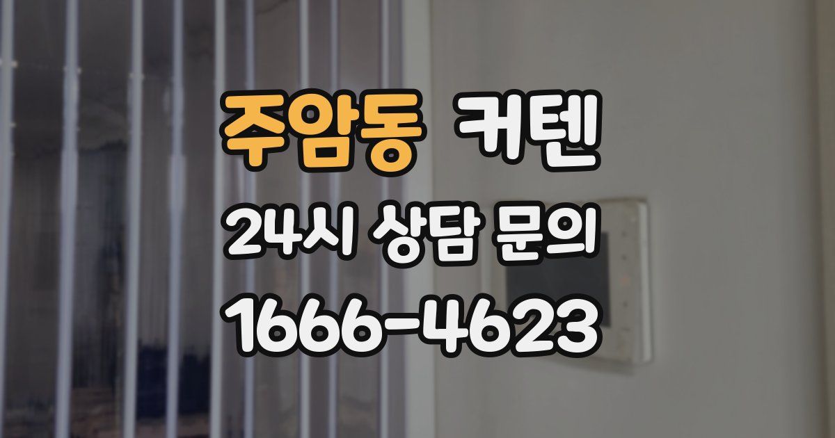 주암동 커텐