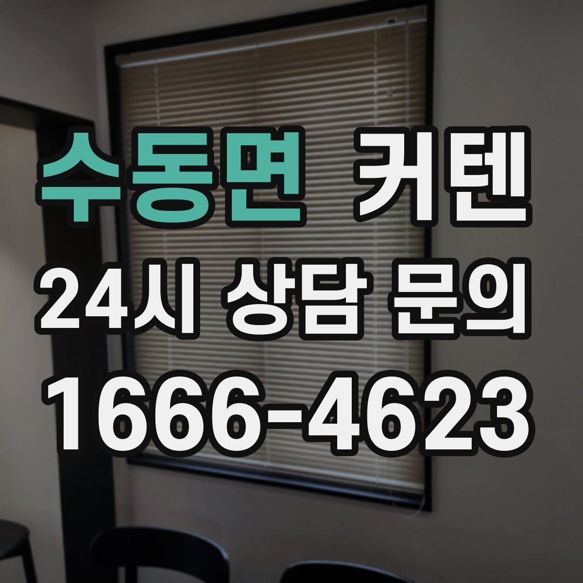 수동면 커텐