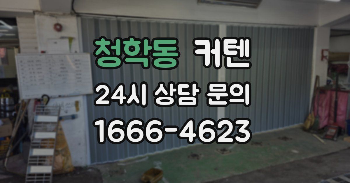 청학동 커텐