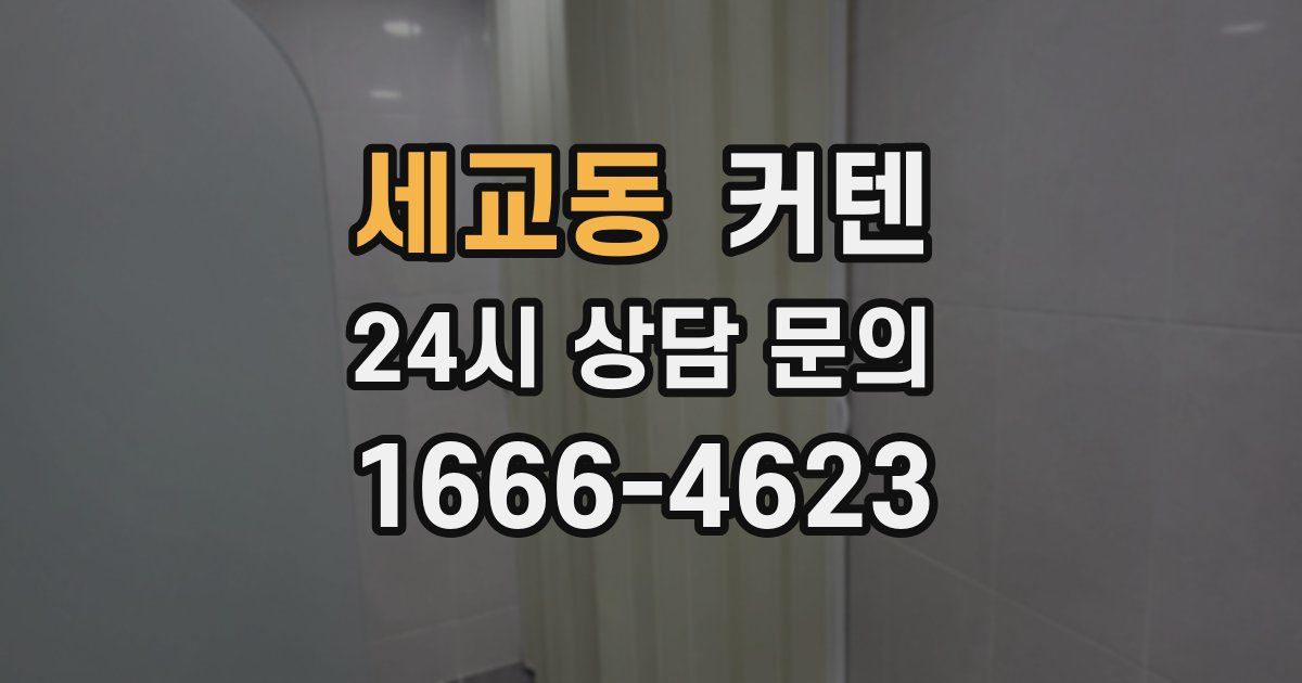 세교동 커텐