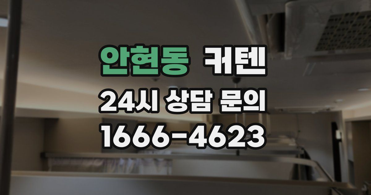 안현동 커텐