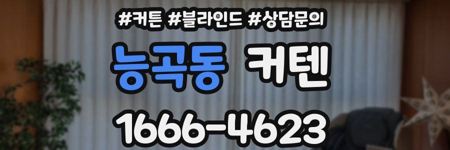 능곡동 커텐