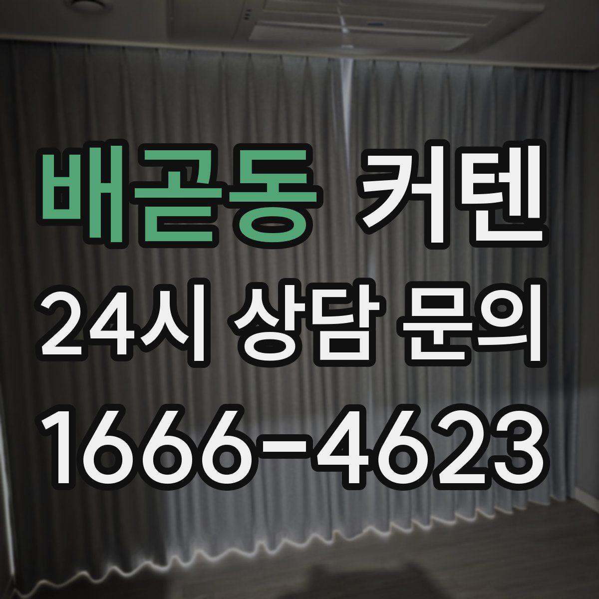 배곧동 커텐