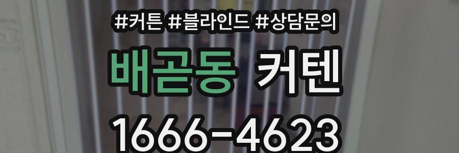 배곧동 커텐