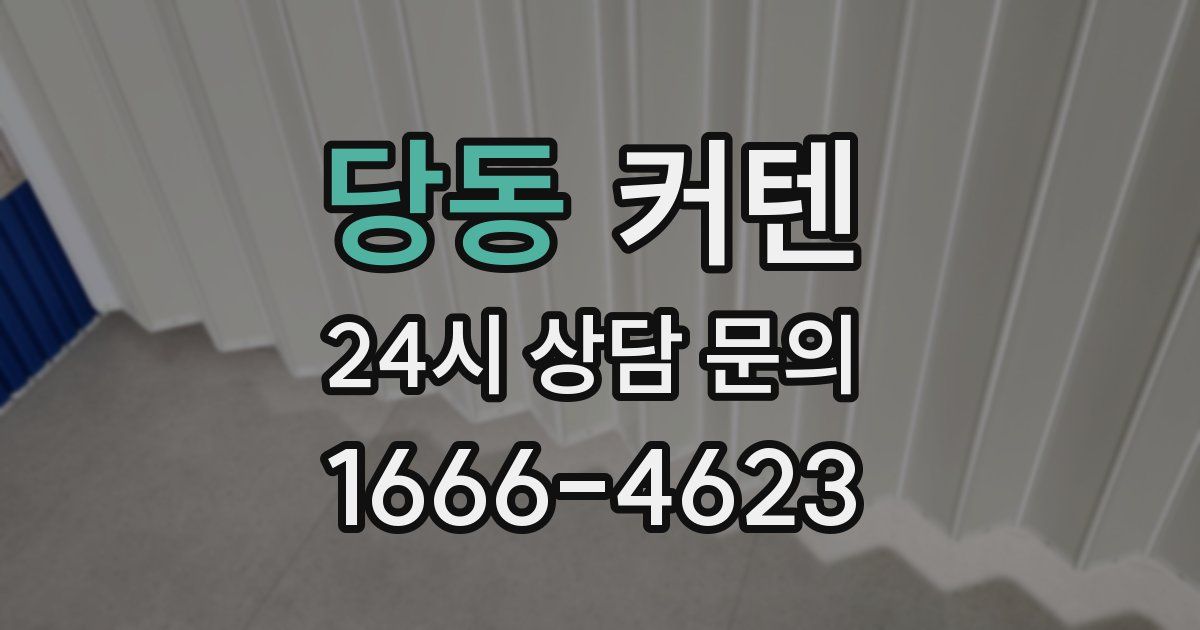 당동 커텐